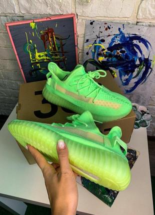 Женские кроссовки adidas   yeezy boost 350 v2 glow5 фото