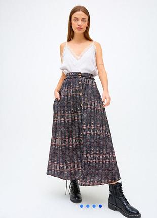 Новая юбка миди zara, размер xs