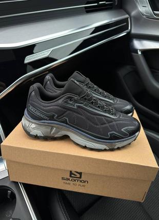 Мужские кроссовки salomon advanced xt-slate black gray