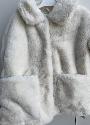 Весняна шубка , zara шуба, 104 , куртка, курточка3 фото