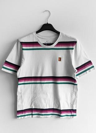 Nike court футболка біла