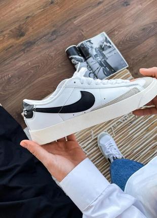 Женские кроссовки nike blazer low9 фото