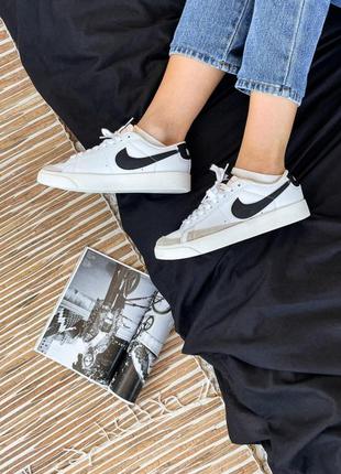 Женские кроссовки nike blazer low2 фото