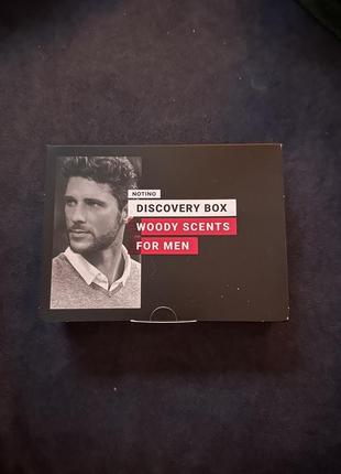 Набор парфюма discovery box от notino (bottega veneta, lacoste, boss, gucci, burberry)1 фото