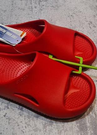 Шлепанцы crocs mellow slide, 100% оригинал8 фото