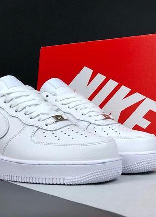 Р.37, 41, 44, 45 кросівки nike air force білі