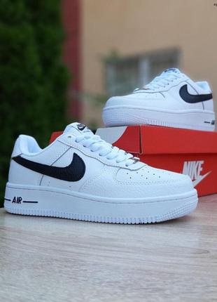 Отличные женские кроссовки nike air force 1 белые