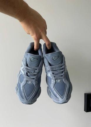 Женские кроссовки nb 9060 artic grey/blue7 фото