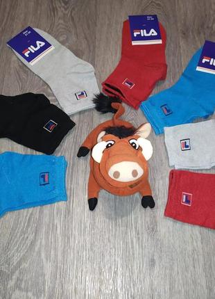 Носки подростковые демисезонные fila  размер 31-34(цена за упаковку 12шт)