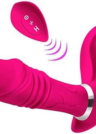 Женский g стимулятор стимулятор dildo vibrator usb беспроводной пульт дистанционного управления