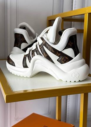 Премиальные кроссовки в стиле lv archlight