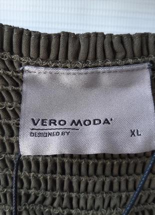 Юбка с оборками и леопардовым принтом vero moda, размер 14/166 фото