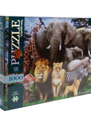 Пазл "тварині" danko toys c1000-10-09, 1000 ел.