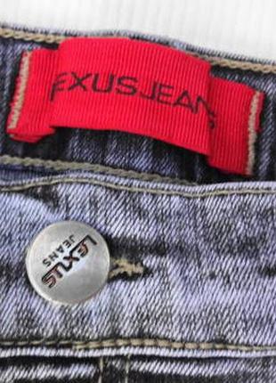 Lexus. укороченные стрейчевые джинсы с высокой талией.5 фото
