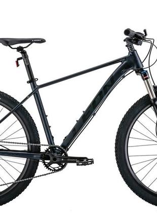 Велосипед 27.5" leon xc-50 am hydraulic lock out hdd 2022 (серый с черным (м))