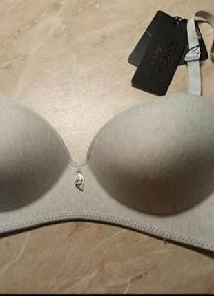 Бюстгальтер безшовний без кісточок м'який на тонкому поролоні, тм rose girl