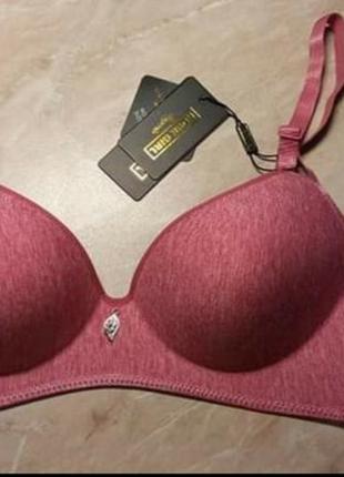 Бюстгальтер безшовний без кісточок м'який на тонкому поролоні, тм rose girl