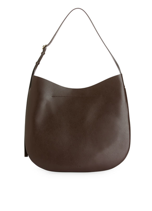 Шкіряна сумка на плече arket 12201105 фото