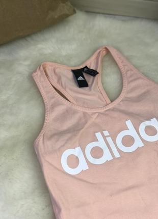 Спортивна майка adidas з великим лого3 фото