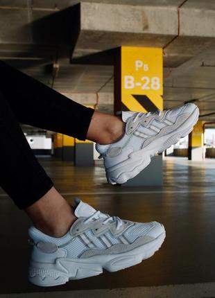 Adidas ozweego white6 фото