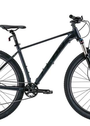 Велосипед 29" leon tn-50 am hydraulic lock out hdd 2022 (серый с черным (м))