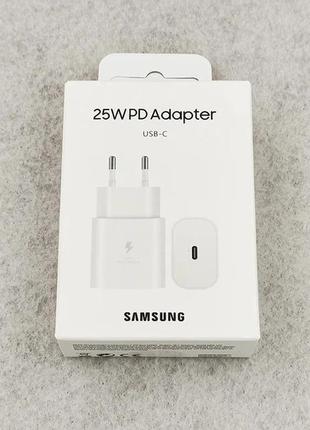 Зарядное устройство samsung 25 w travel adapter white (ep-ta800nbegeu) белого цвета без кабеля