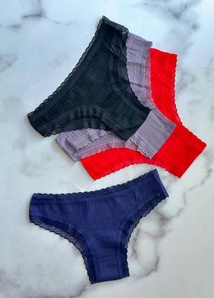 Набор трусиков бразилиан <unk> набор трусиков из 4 штук