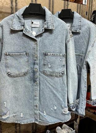 Джинсовки в стразиках, турция,люкс.