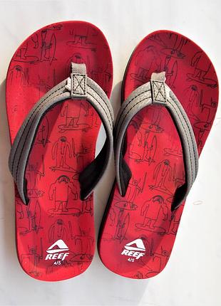Р. 32-33 "reef" анатомічні шльопанці/в'єтнамки/сланці на стопу 21-22 см