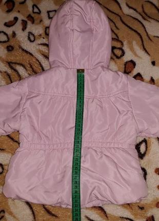 Куртка демисезонная на девочку 1-1,5 года, 80-86 см2 фото