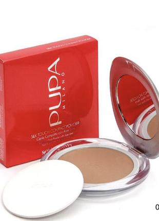 Пудра pupa silk touch compact тон 66 фото