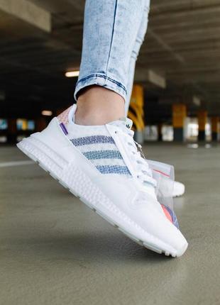 Adidas zx 500 rm commonwealth white3 фото