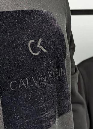 Женский свитшот calvin klein. женская кофта кельвин кляйн. теплый (осень-зима)3 фото