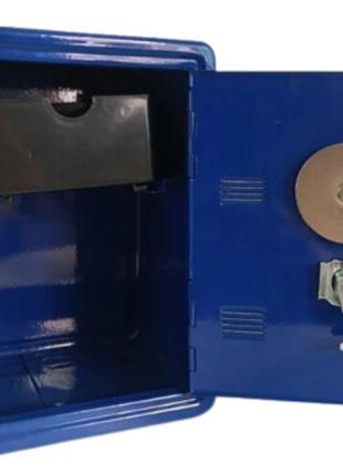 Скарбничка з паролем для монет sf-4004 синя2 фото