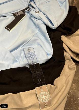 Женское худи stone island зимнее. зимняя кофта стон айленд женская