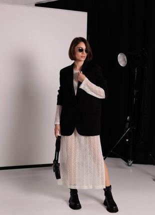 Мережива сукня