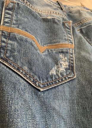 Крутые джинсы рванки diesel оригинал унисекс5 фото