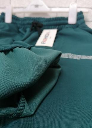 Штаны женские. спортивные джогеры с карманами зеленый 46-48р.5 фото