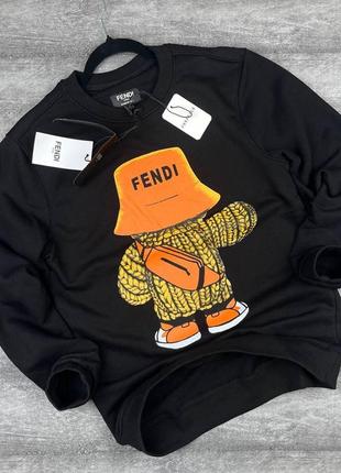 Женский свитшот fendi. женская кофта фенди1 фото