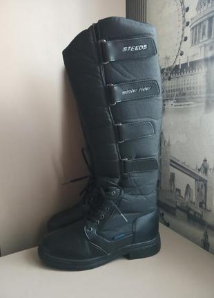 Чоботи для верхової їзди steeds termostiefel winter rider(37w) waterproof3 фото