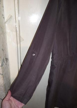 Стильна,легка куртка-вітровка-косуха з капюшоном,рукав 2 в 1,великого розміру,h&m8 фото