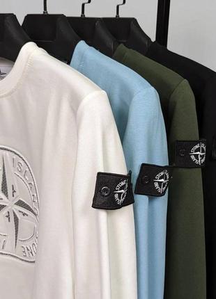 Женский свитшот stone island. женская кофта стон айленд