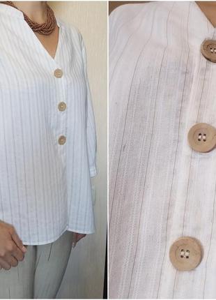 Блуза широка вільний крій легка р.16\50-52\l-xl бренд tu туреччина