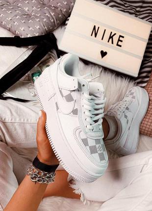 Жіночі кросівки nike air force 1 louis vuitton