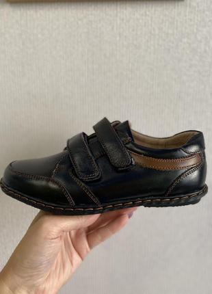 Кожаные туфли kangfu р.31-36