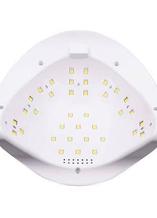 Лампа uv led для ногтей sun x plus 54вт белая