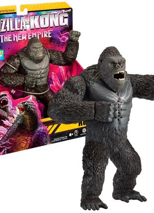 Игровая фигурка godzilla kong - конг годзилла готов к бою звук шарнирная 18см (35507)