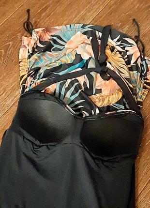 Next р. 14 злитий купальник купальне плаття зручний практичний8 фото