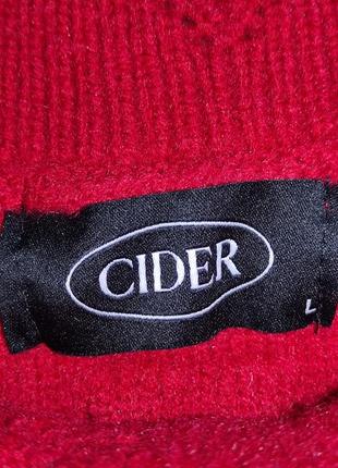 Укороченный вязанный женский свитер кофта cider8 фото