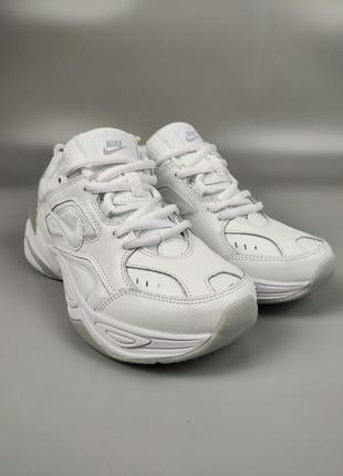 Женские кроссовки nike m2k tekno white platinum6 фото